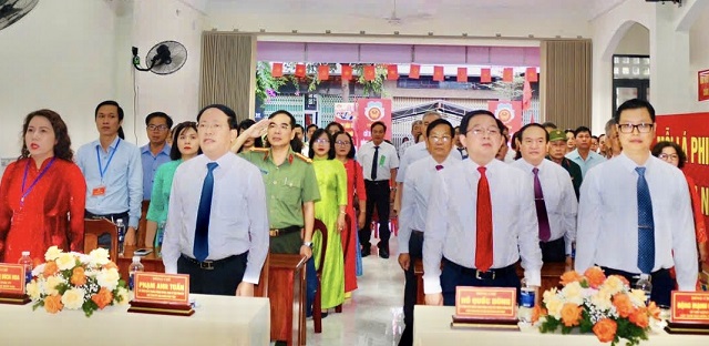 Quang cảnh Lễ Khai mạc bầu cử tại Khu phố 20. phường Quy Nhơn Nam. Quang cảnh Lễ Khai mạc bầu cử tại Khu phố 20. phường Quy Nhơn Nam.