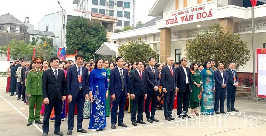 Phú Thọ: Bí thư Tỉnh ủy Phạm Đại Dương dự khai mạc, bỏ phiếu bầu cử tại phường Việt Trì