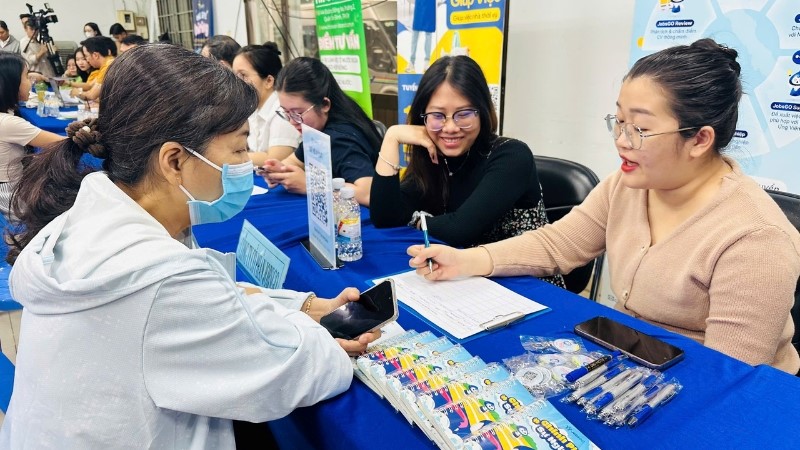 Ngày hội tuyển dụng: Cơ hội cho những người tìm việc lao động phổ thông