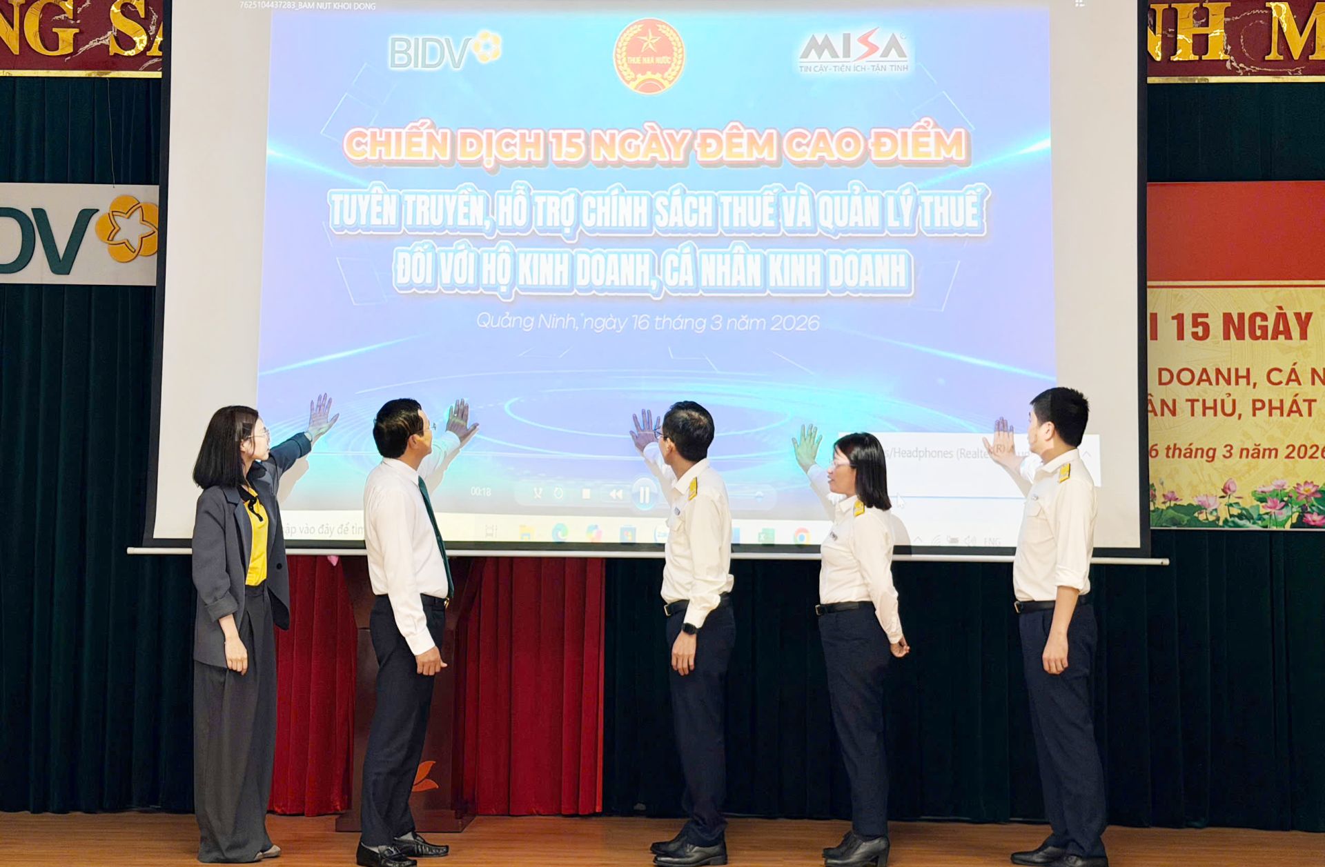 15 ngày cao điểm hỗ trợ hộ kinh doanh thực hiện nghĩa vụ thuế ở Quảng Ninh