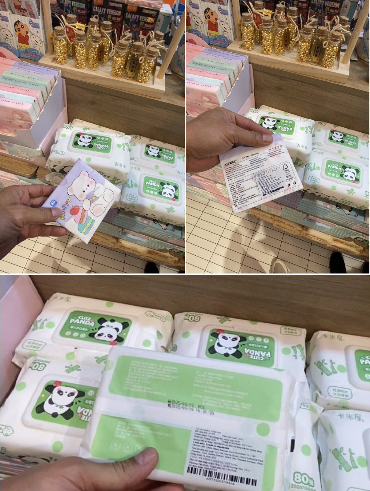 Mặt h&agrave;ng khăn giấy vệ sinh cũng thuộc nh&oacute;m bắt buộc phải kiểm định chất lượng v&agrave; gắn tem hợp quy trước khi đưa ra thị trường. Tuy nhi&ecirc;n, ghi nhận thực tế, c&aacute;c sản phẩm đều kh&ocirc;ng thấy c&oacute; dấu tem CR