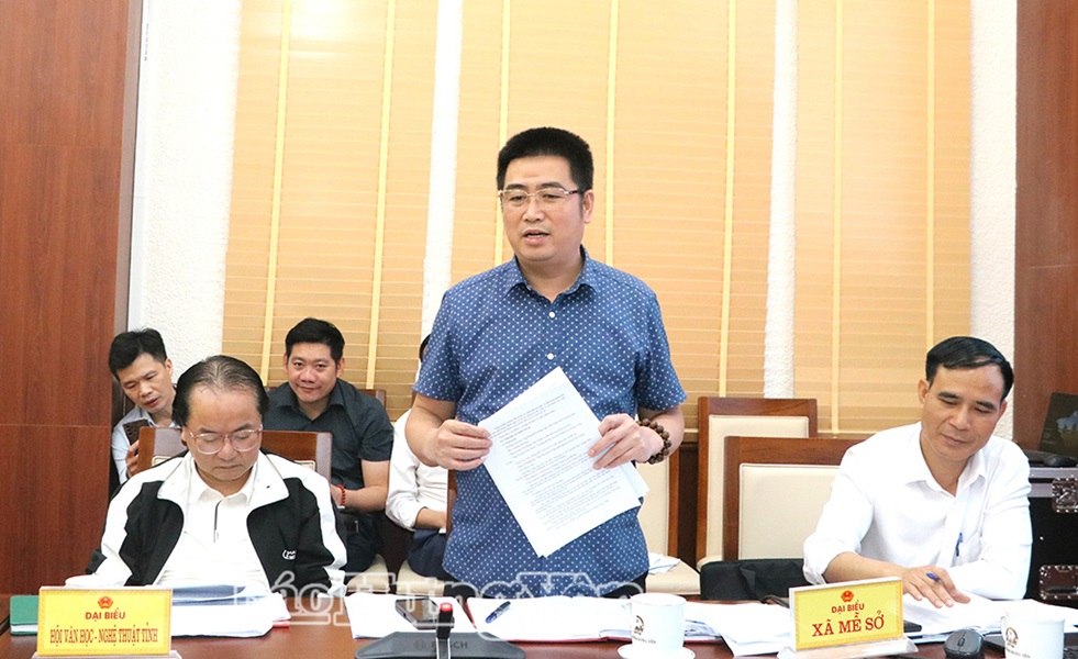 Đại diện x&atilde; Mễ Sở b&aacute;o c&aacute;o c&ocirc;ng t&aacute;c chuẩn bị tổ chức Lễ hội đền Đa Ho&agrave; - Dạ Trạch năm 2026.