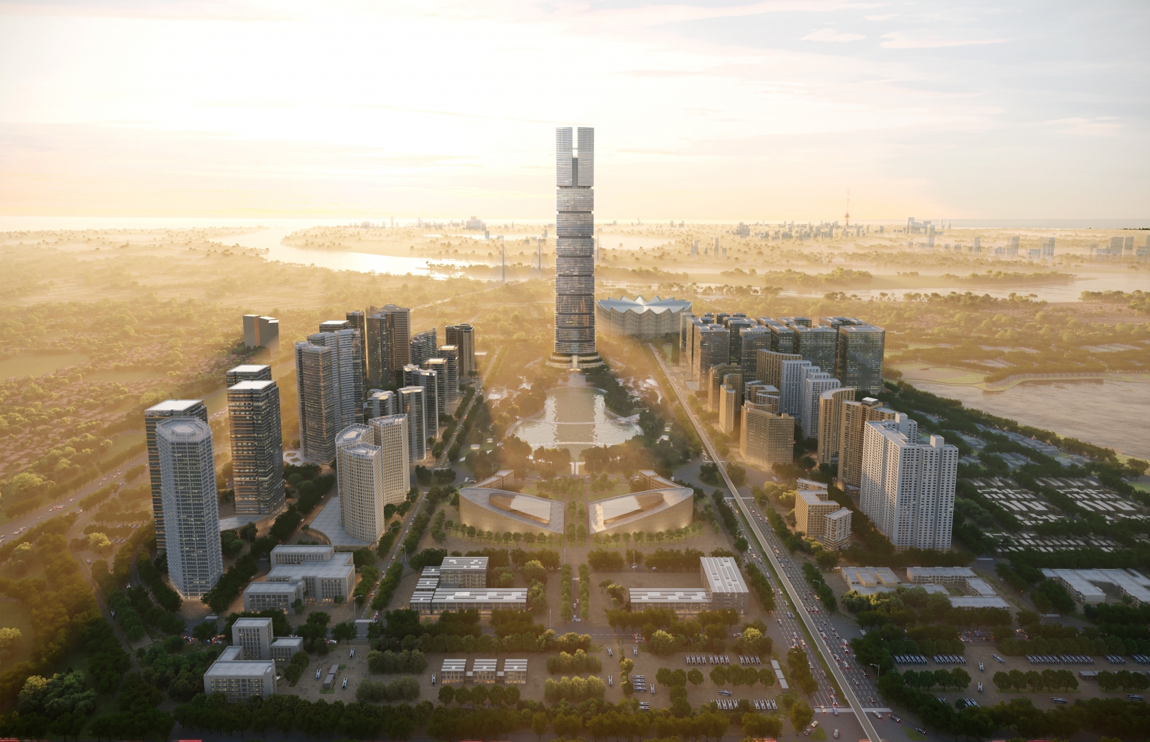 Th&agrave;nh phố Th&ocirc;ng minh Bắc H&agrave; Nội sẽ n&acirc;ng cao chất lượng sống cho cộng đồng, để người d&acirc;n được hưởng những tinh hoa thế giới ngay tại đất nước Việt Nam