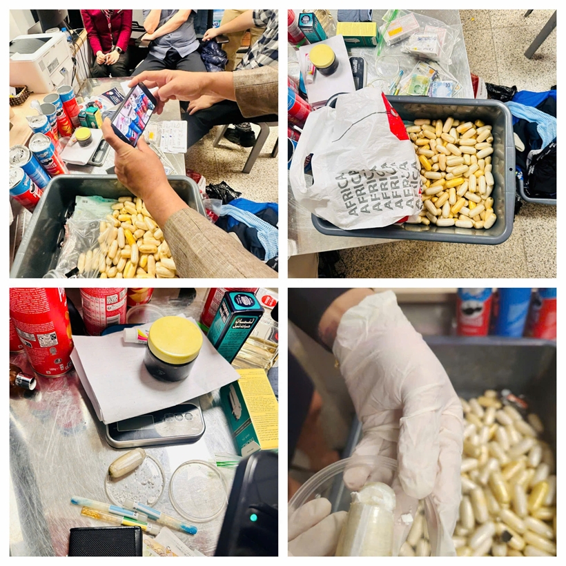 Tang vật ma t&uacute;y bị lực lượng Hải quan s&acirc;n bay ph&aacute;t hiện v&agrave; thu giữ v&agrave;o thời điểm đầu năm 2026