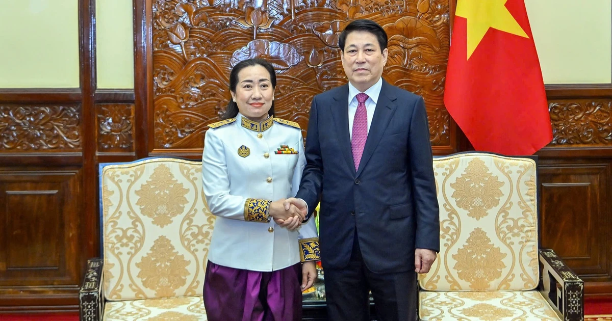 Chủ tịch nước Lương Cường tiếp Đại sứ các nước trình Quốc thư