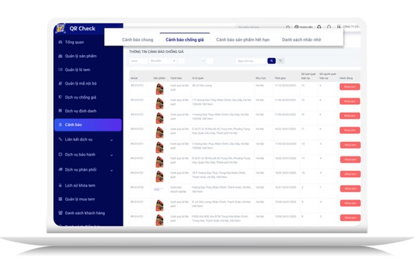 Doanh nghiệp nhận cảnh b&aacute;o m&atilde; tem c&oacute; lượt qu&eacute;t bất thường
