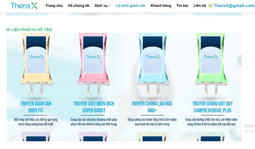 TP.HCM: Phòng khám TheraX bị phạt nặng, đình chỉ hoạt động 3 tháng