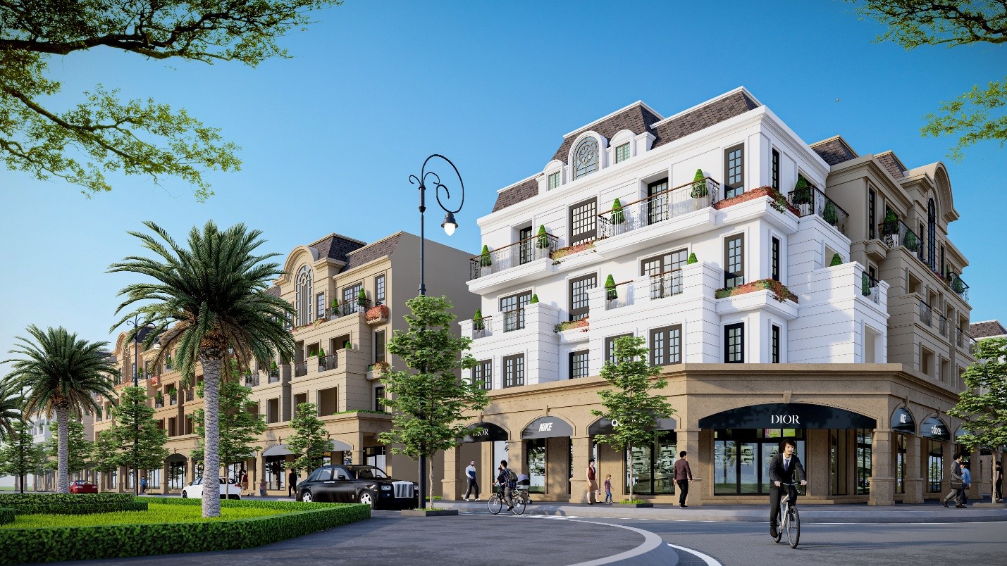 Phố thương mại Shophouse tại Agora City &ndash; Sự kết hợp ho&agrave;n hảo giữa kiến tr&uacute;c Ch&acirc;u &Acirc;u đẳng cấp v&agrave; cơ hội kinh doanh sinh lời k&eacute;p, đ&oacute;n đầu l&agrave;n s&oacute;ng cư d&acirc;n v&agrave; chuy&ecirc;n gia về l&agrave;m việc tại Thủ Thừa