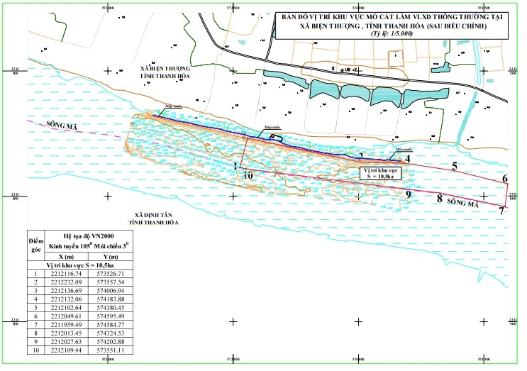 Thanh Hóa: Thông báo kết quả lựa chọn tổ chức, cá nhân để xem xét cấp giấy phép thăm dò khoáng sản