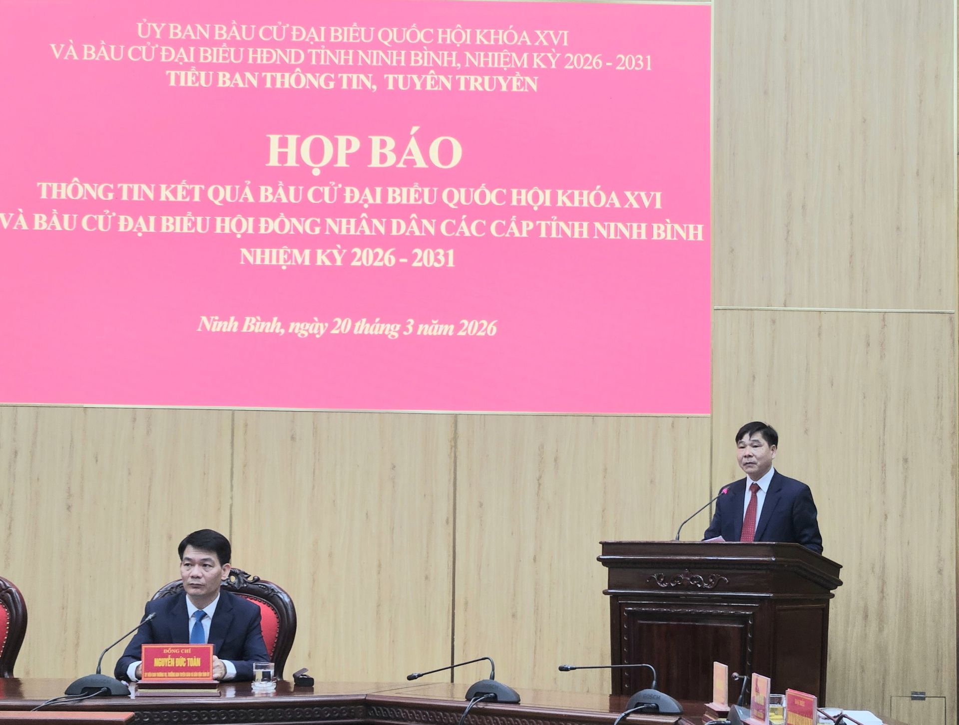 Ninh Bình công bố kết quả bầu cử, tỷ lệ cử tri đạt 99,53%