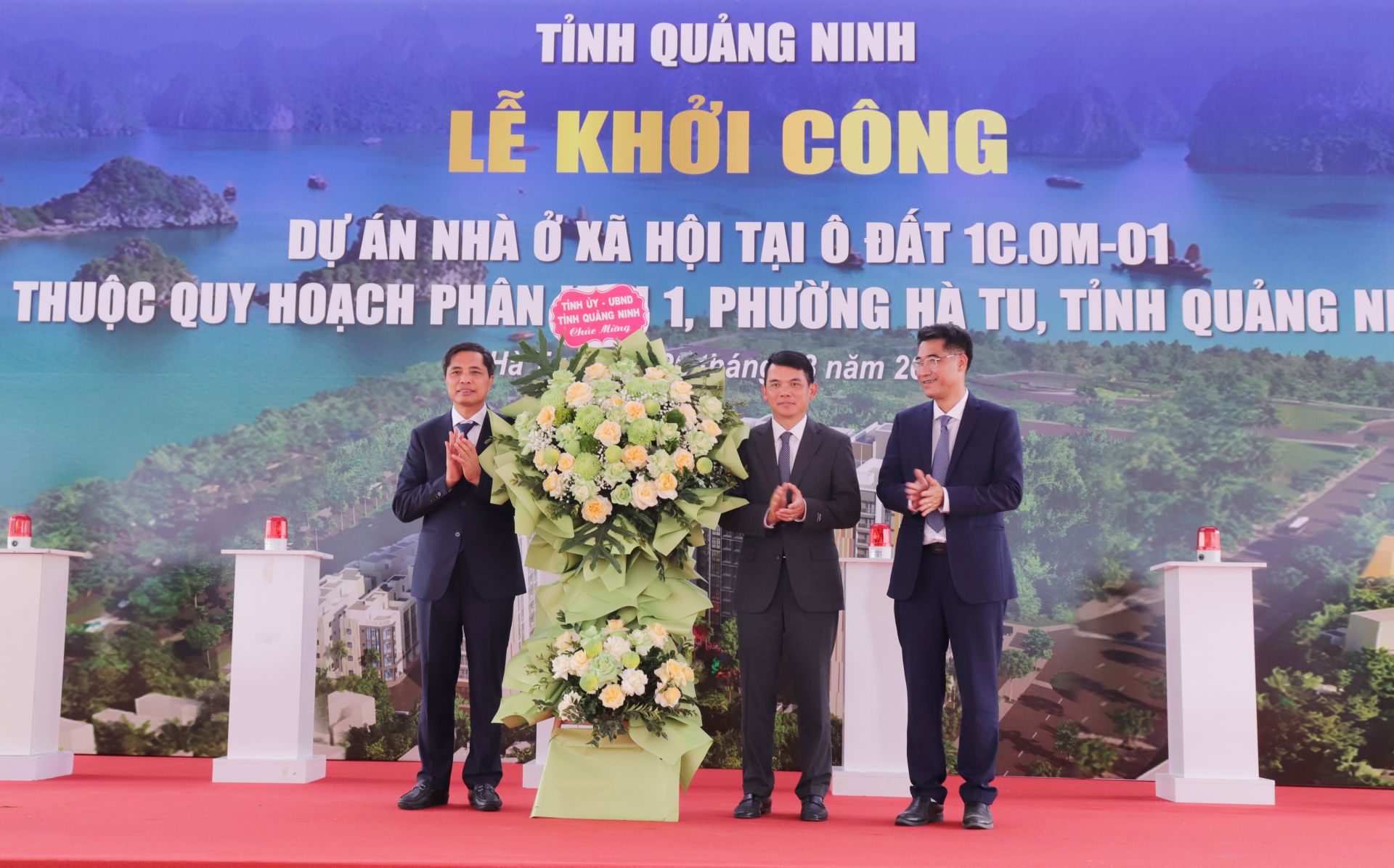 Quảng Ninh khởi công dự án nhà ở xã hội tại phường Hà Tu