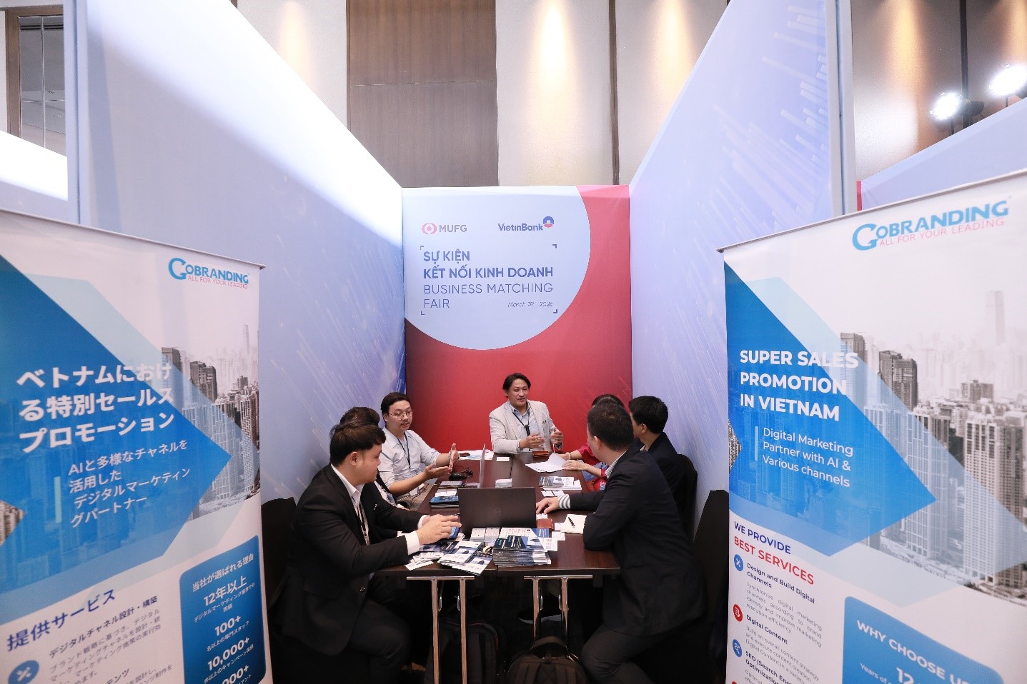 Các doanh nghiệp gặp gỡ 1:1 tại sự kiện Các doanh nghiệp gặp gỡ 1:1 tại sự kiện