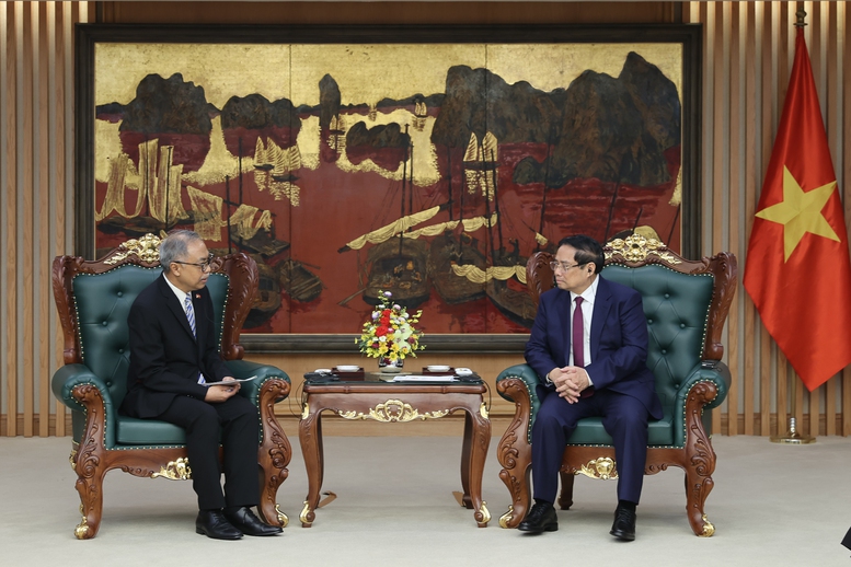 Thủ tướng đề nghị Indonesia tạo điều kiện cho hàng hóa của Việt Nam tiếp cận thị trường Indonesia - Ảnh: VGP/Nhật Bắc Thủ tướng đề nghị Indonesia tạo điều kiện cho hàng hóa của Việt Nam tiếp cận thị trường Indonesia - Ảnh: VGP/Nhật Bắc