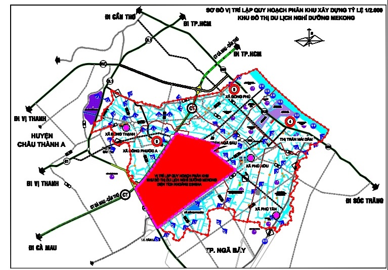 Cần Thơ: Sẽ có Khu đô thị du lịch nghỉ dưỡng Mekong với tổng mức đầu tư khoảng 6,2 tỷ USD