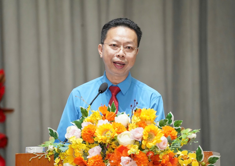 &Ocirc;ng Nguyễn Th&agrave;nh Đ&ocirc; ph&aacute;t biểu tại sự kiện