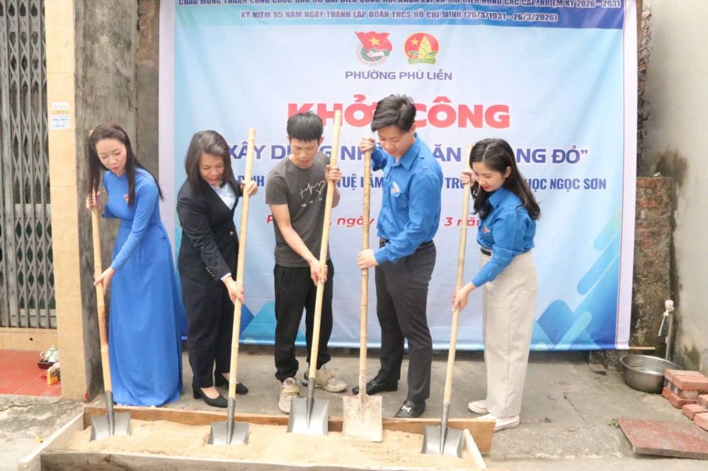 Hải Phòng: Khởi công xây dựng nhà "Khăn quàng đỏ" tặng học sinh có hoàn cảnh khó khăn trên địa bàn phường Phù Liễn