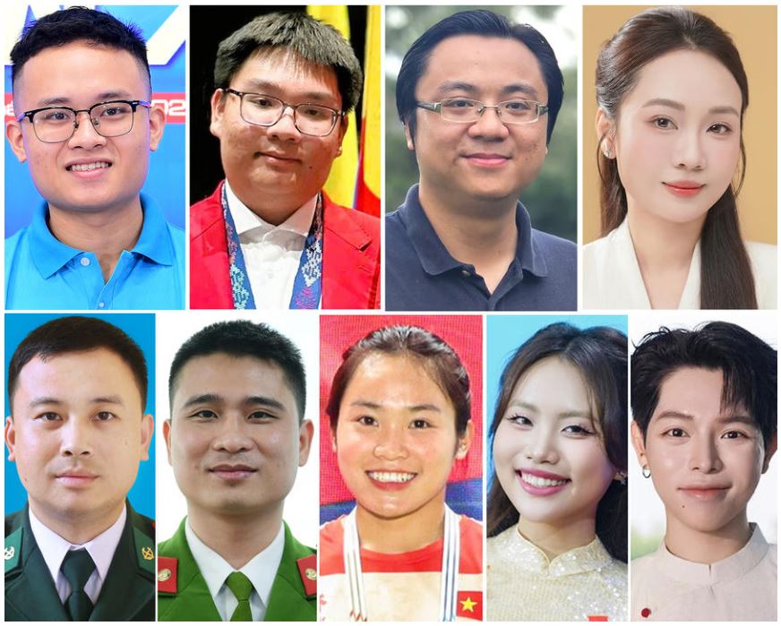 Công bố 10 Gương mặt trẻ Việt Nam tiêu biểu và 9 Gương mặt trẻ triển vọng năm 2025