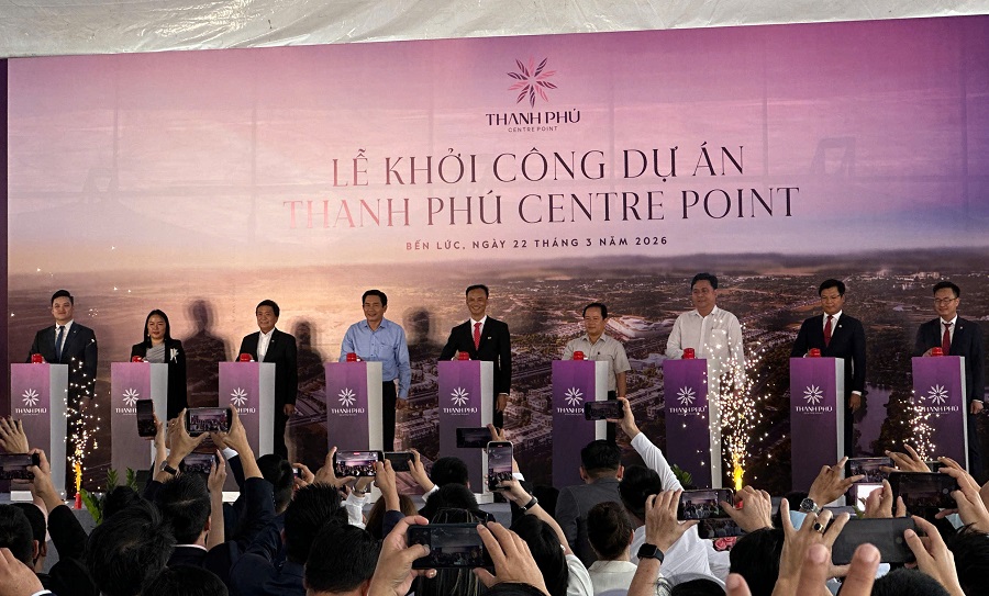Khởi công Thanh Phú Centre Point - Kiến tạo tâm điểm giao thương mới tại cửa ngõ phía Tây TP. HCM