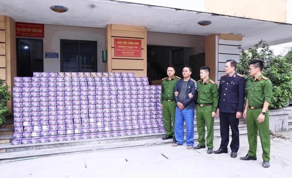 Tuyên Quang: Triệt phá đường dây vận chuyển gần 710 kg pháo nổ "đội lốt" sắn khô