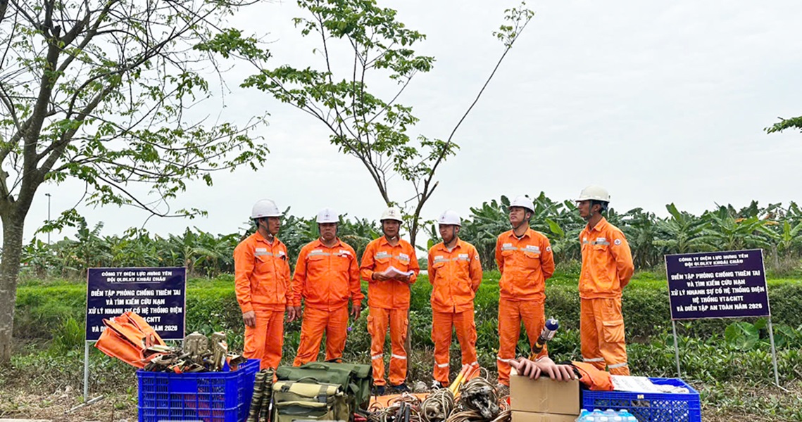 Hưng Yên diễn tập phòng, chống thiên tai và tìm kiếm cứu nạn