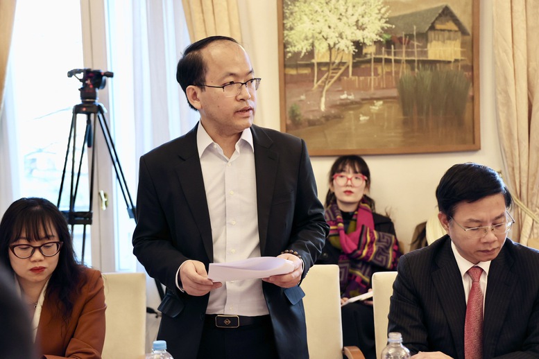 &Ocirc;ng Vũ Quốc Huy, Gi&aacute;m đốc NIC ph&aacute;t biểu - Ảnh: VGP/Minh Ngọc