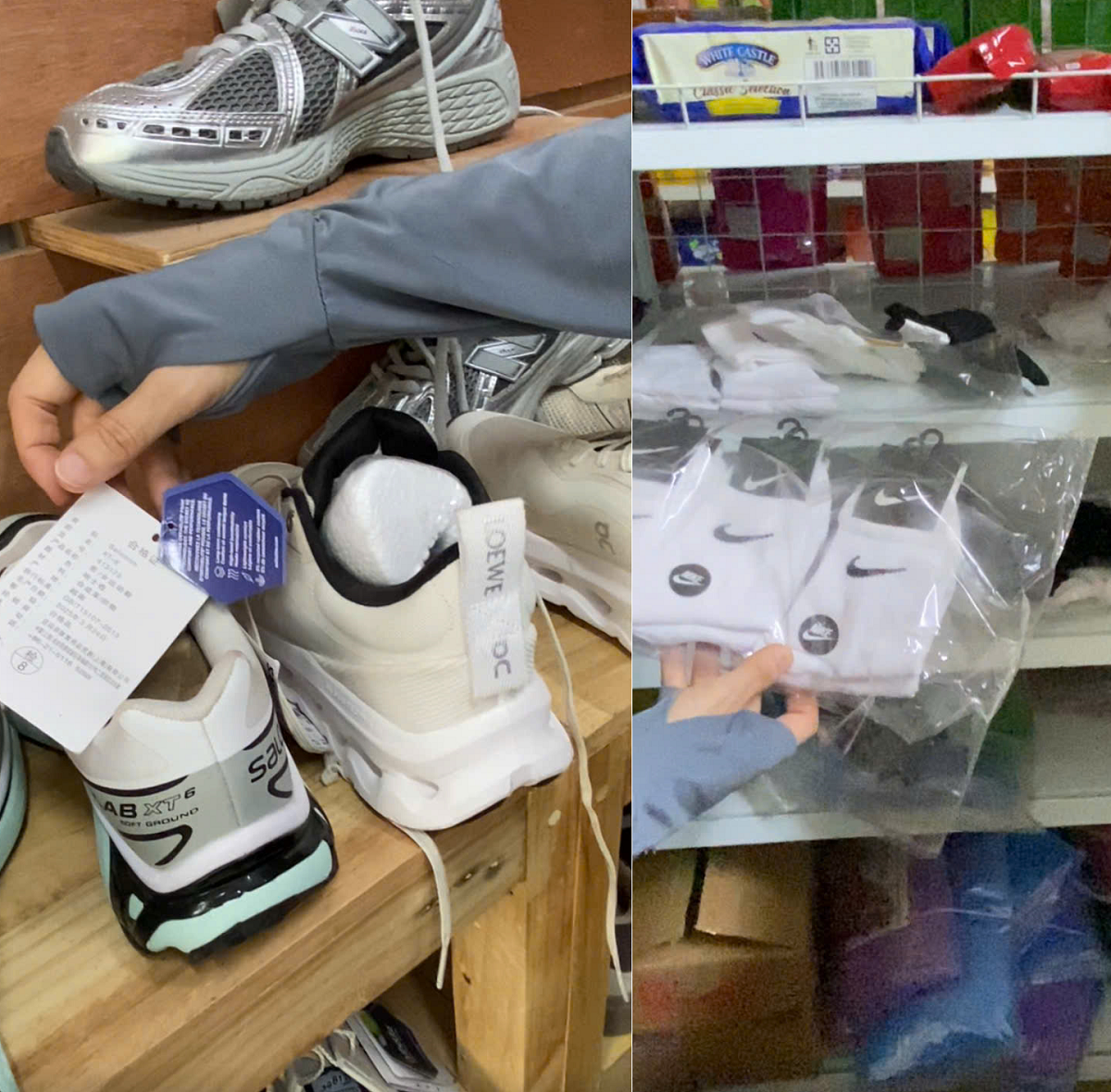 Tr&ecirc;n sản phẩm chỉ mang tem nh&atilde;n gốc bằng chữ Trung Quốc