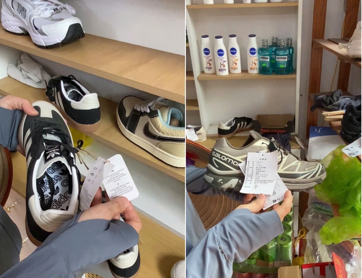 Nhiều sản phẩm chỉ c&oacute; tem nh&atilde;n gốc bằng chữ Trung Quốc, kh&ocirc;ng c&oacute; tem nh&atilde;n phụ tiếng Việt