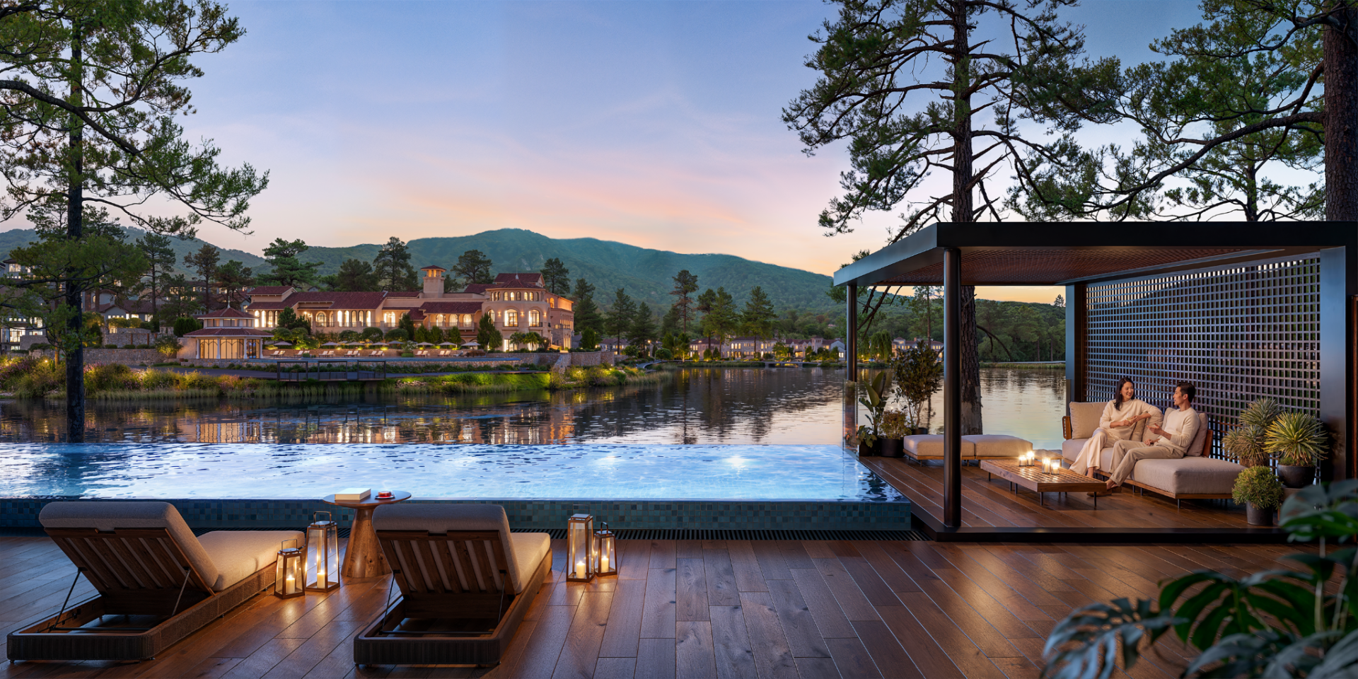 Bản sắc của cộng đồng Lakeside Residencesc&agrave;ng đậm n&eacute;t khi tọa lạc kế cận biểu tượng tiện &iacute;ch Country Club.