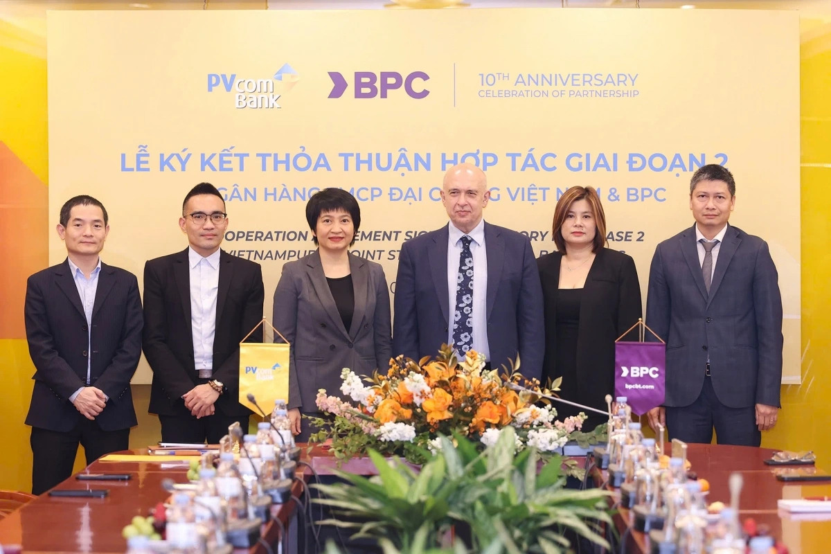 PVcomBank và BPC đã ký kết thỏa thuận hợp tác giai đoạn mới trong năm 2025 PVcomBank và BPC đã ký kết thỏa thuận hợp tác giai đoạn mới trong năm 2025