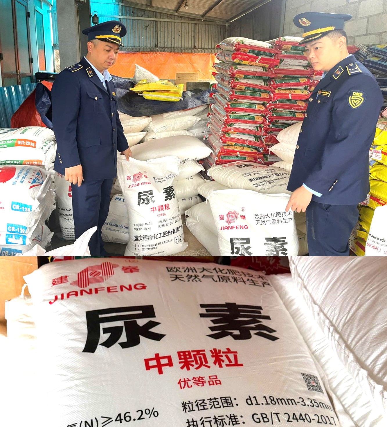 Lực lượng QLTT Cao Bằng tạm giữ lô hàng hóa vi phạm Lực lượng QLTT Cao Bằng tạm giữ lô hàng hóa vi phạm