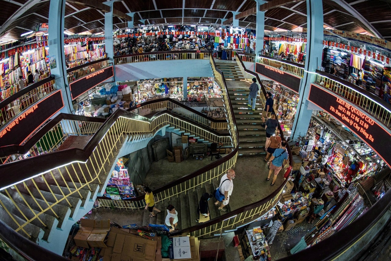 Chợ Đ&ocirc;ng ba Huế