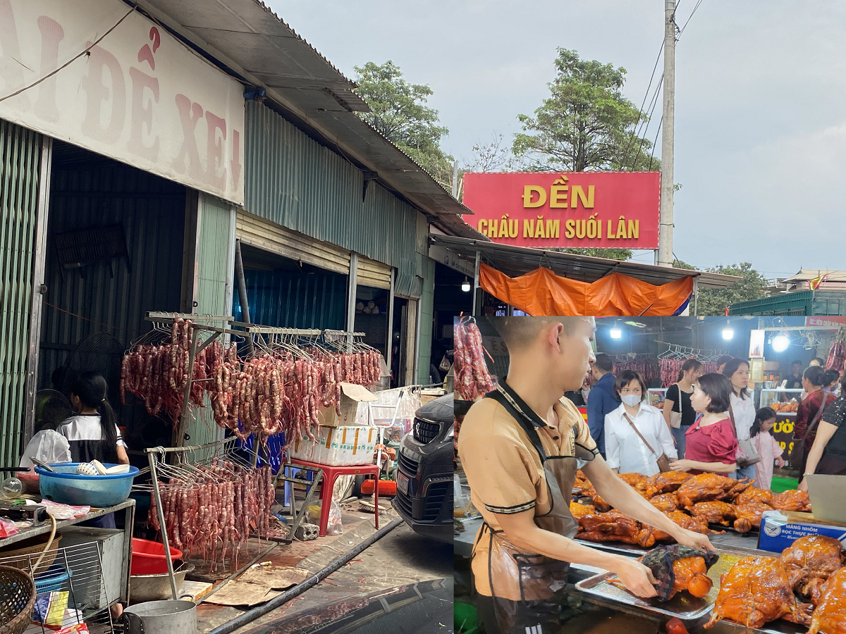 Thực trạng về quản lý an toàn vệ sinh thực phẩm tại khu vực đền Chầu Năm Suối Lân