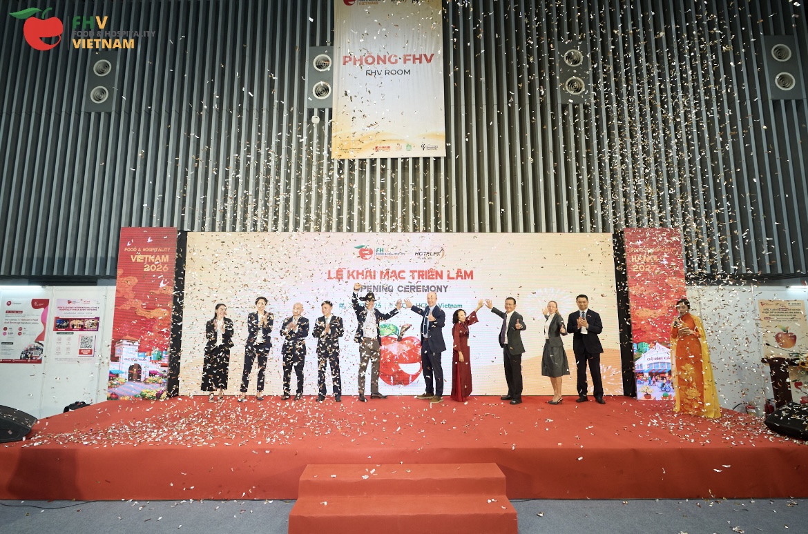 Triển l&atilde;m Quốc tế Food & Hospitality Vietnam 2026 ch&iacute;nh thức diễn ra v&agrave;o ng&agrave;y 24/3 tại SECC