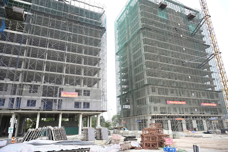 Dự &aacute;n nh&agrave; ở x&atilde; hội X2 phường Lĩnh Nam - Ảnh: B&aacute;o XD