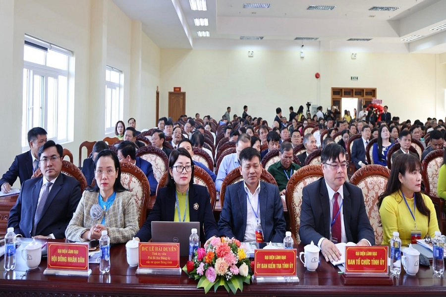 C&aacute;c đồng ch&iacute; l&atilde;nh đạo HĐND tỉnh, Ủy ban MTTQ Việt Nam tỉnh v&agrave; c&aacute;c sở, ban, ng&agrave;nh của tỉnh tham dự Đại hội đại biểu Li&ecirc;n minh Hợp t&aacute;c x&atilde; tỉnh L&acirc;m Đồng lần thứ I, nhiệm kỳ 2025 &ndash; 2030