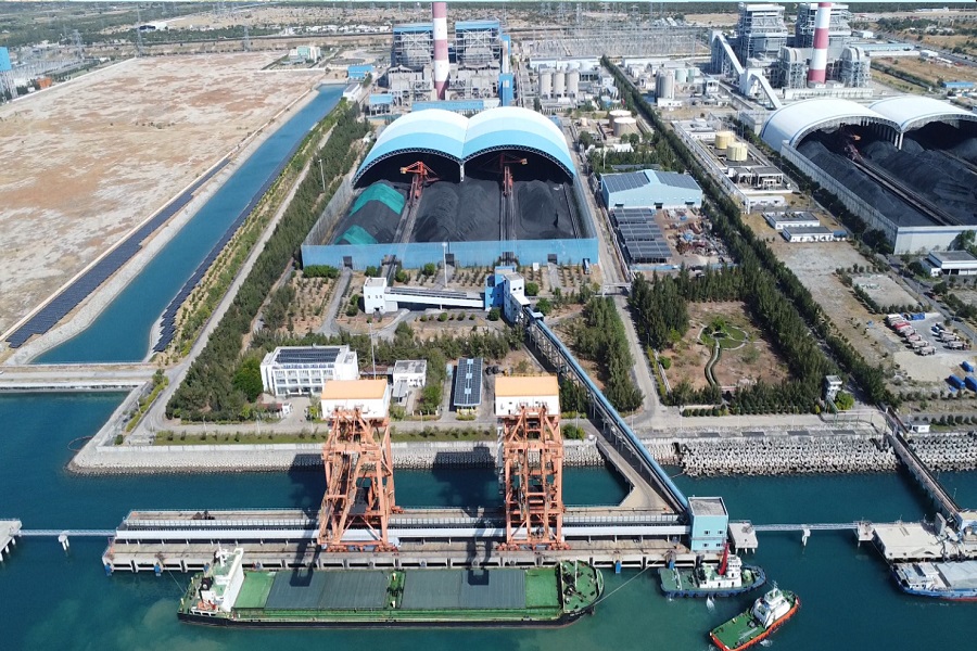 Cảng nhập than Nh&agrave; m&aacute;y nhiệt điện Vĩnh T&acirc;n 2