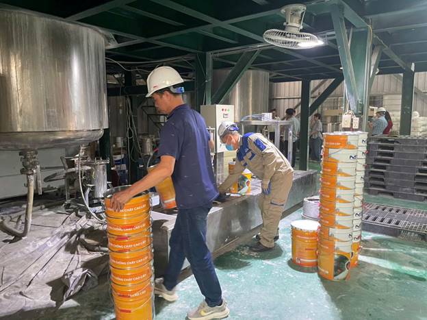 Nghiên cứu công nghệ sản xuất sơn chống cháy hệ dung môi bảo vệ kết cấu thép đáp ứng tiêu chuẩn an toàn PCCC cho các công trình xây dựng