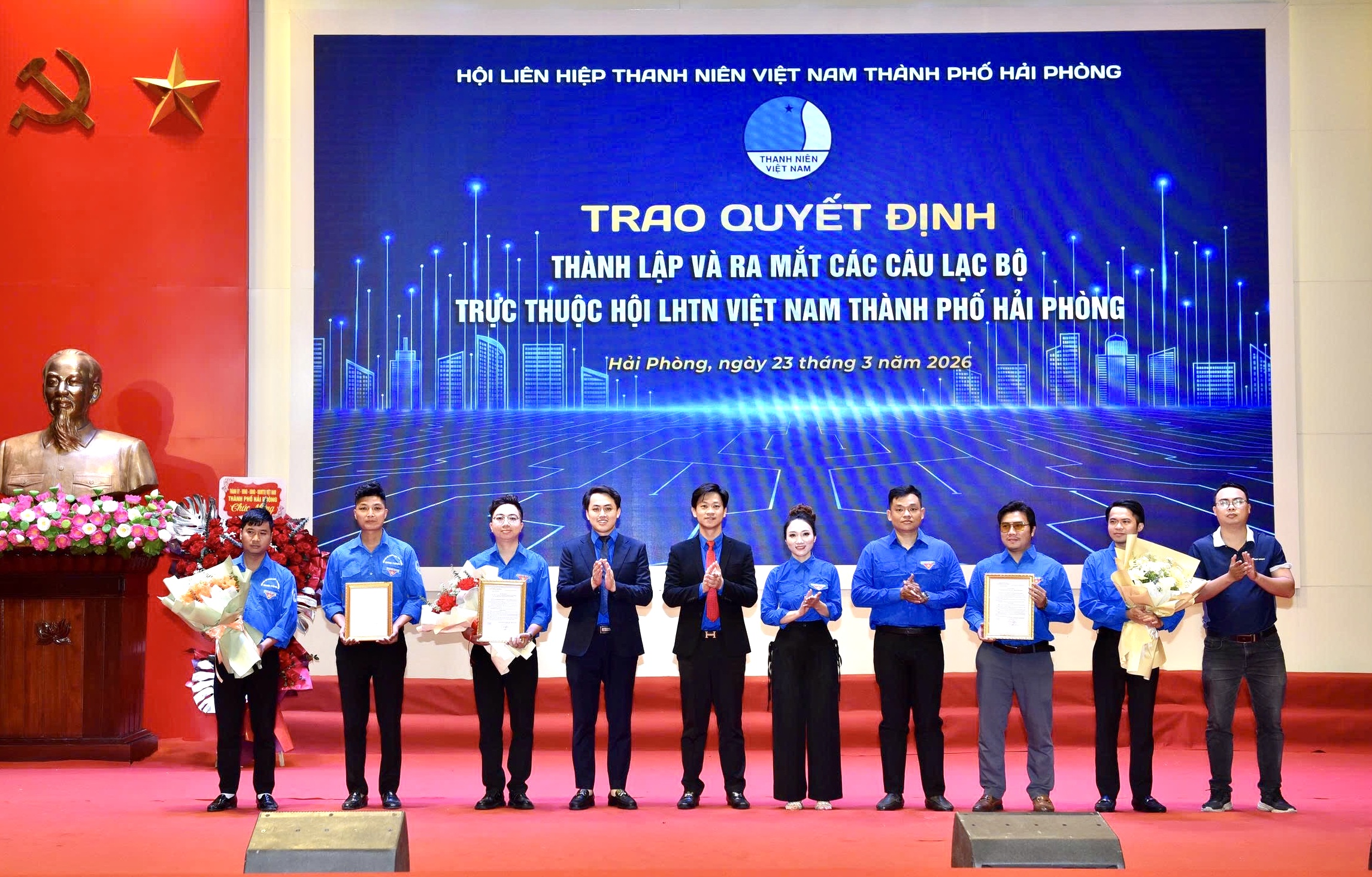 Hải Phòng: Kỷ niệm 95 năm Ngày thành lập Đoàn TNCS Hồ Chí Minh