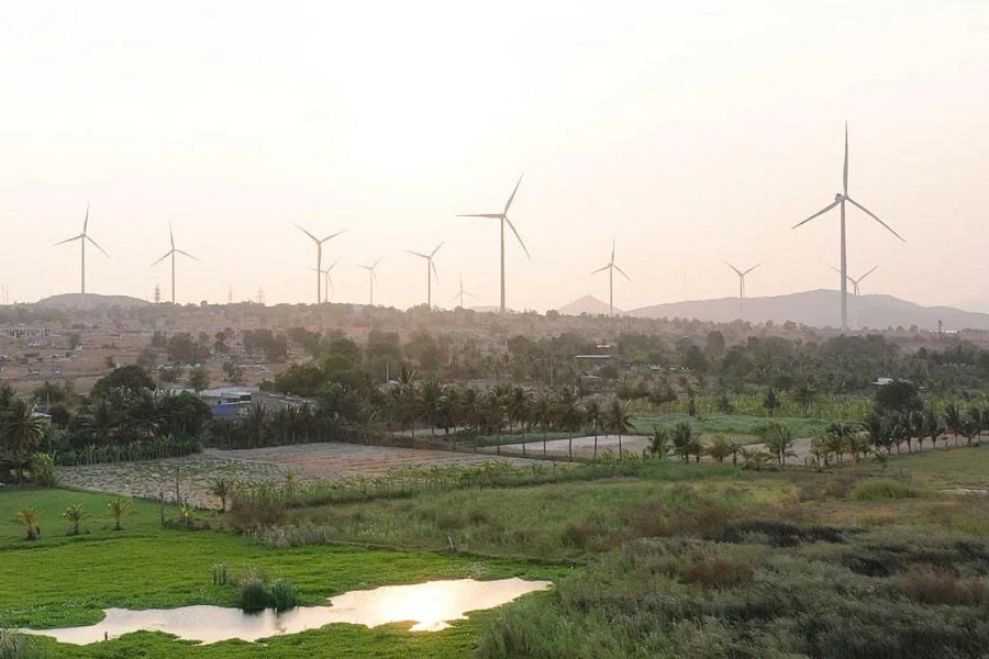 Một dự &aacute;n điện gi&oacute; đang hoạt động tại L&acirc;m Đồng