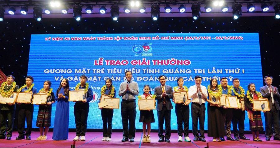 Vinh danh 20 gương mặt trẻ tiêu biểu tỉnh Quảng Trị lần thứ I