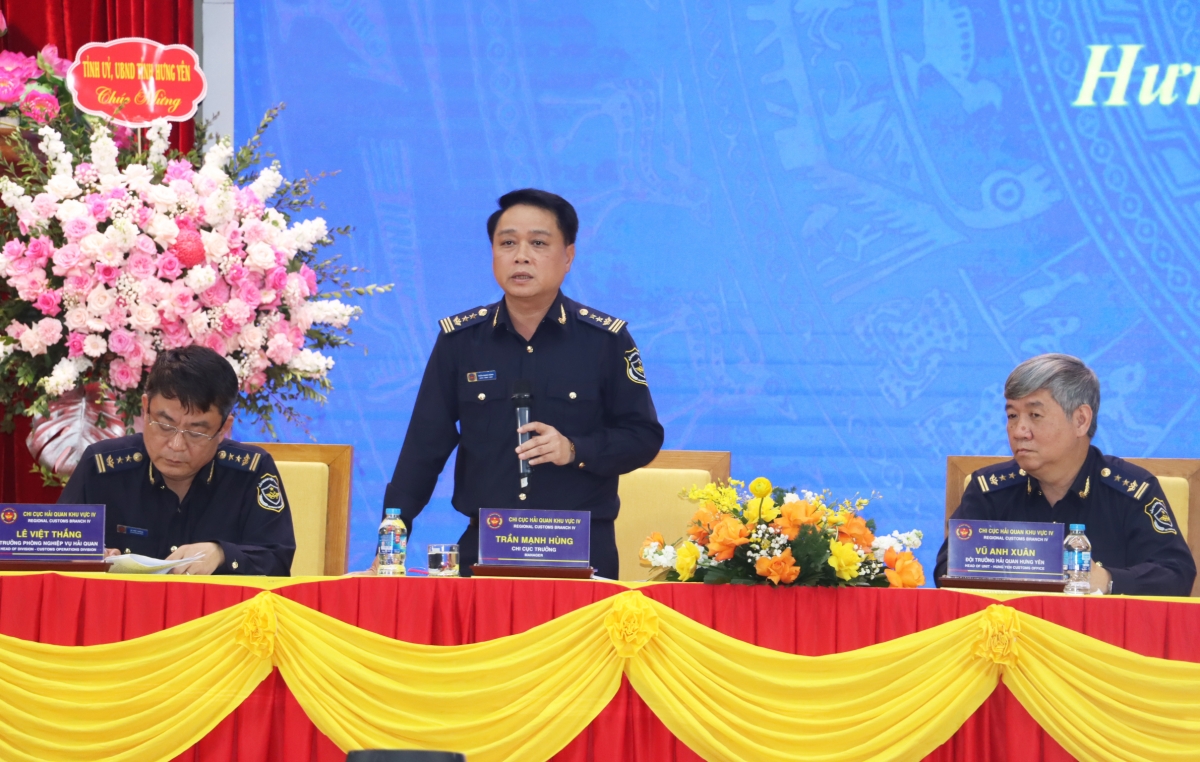 Hải quan khu vực IV cần tiếp tục đồng hành cùng doanh nghiệp, tháo gỡ những khó khăn