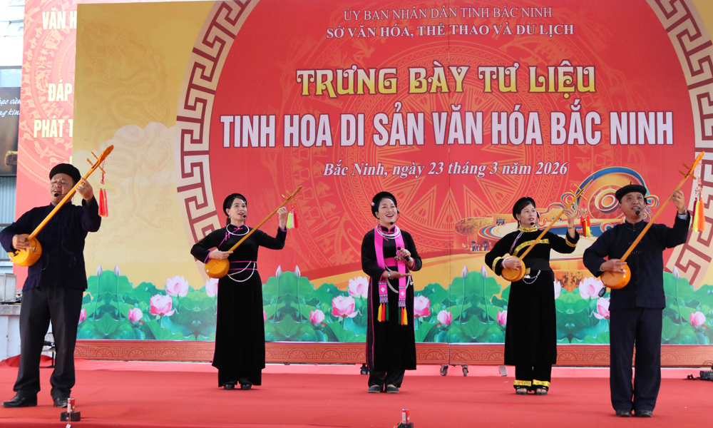 Chuỗi hoạt động đặc sắc tại Festival "Về miền di sản Bắc Ninh - 2026"