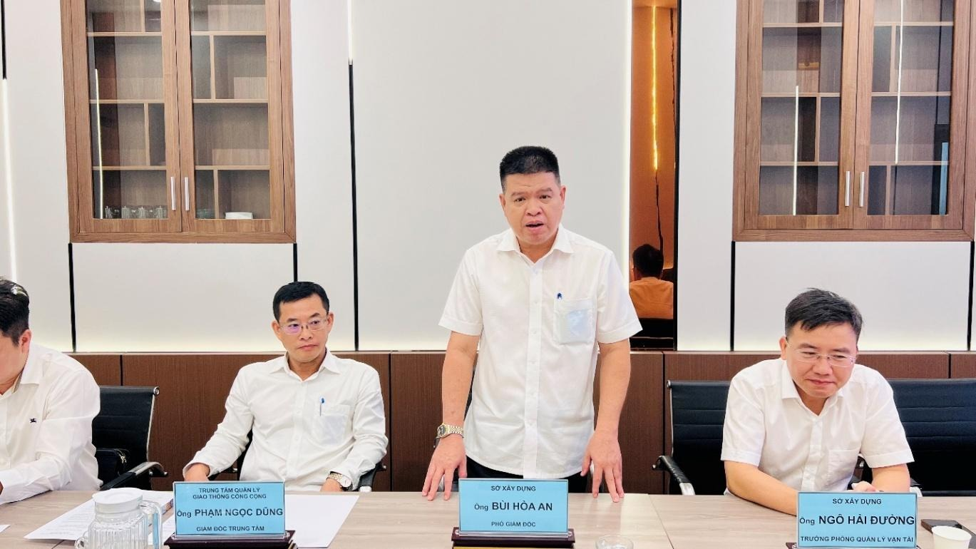 &Ocirc;ng B&ugrave;i H&ograve;a An - Ph&oacute; Gi&aacute;m đốc Sở X&acirc;y dựng ph&aacute;t biểu