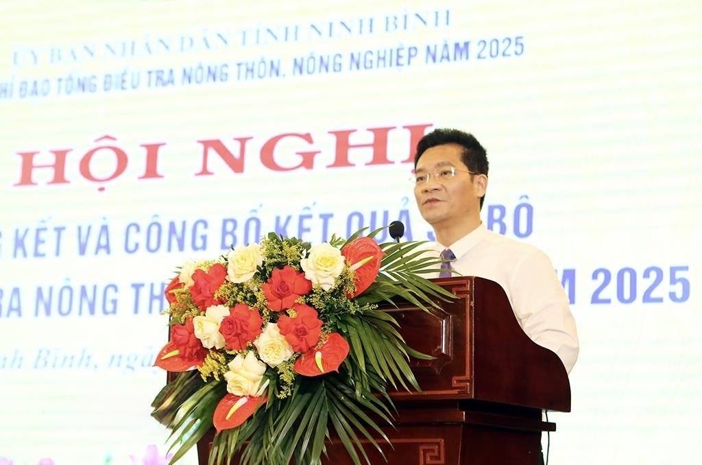 Ninh Bình công bố kết quả sơ bộ Tổng điều tra nông thôn, nông nghiệp năm 2025