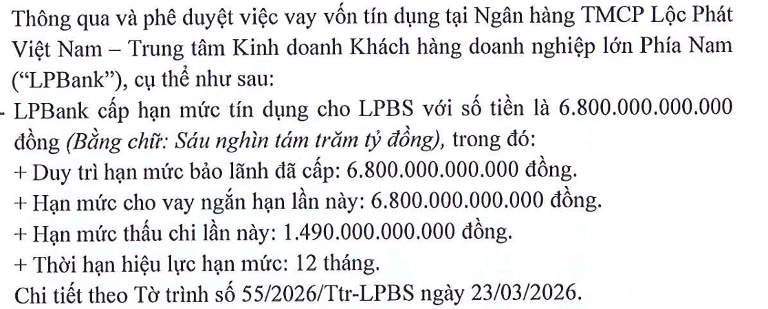 Nguồn: LPBS Nguồn: LPBS