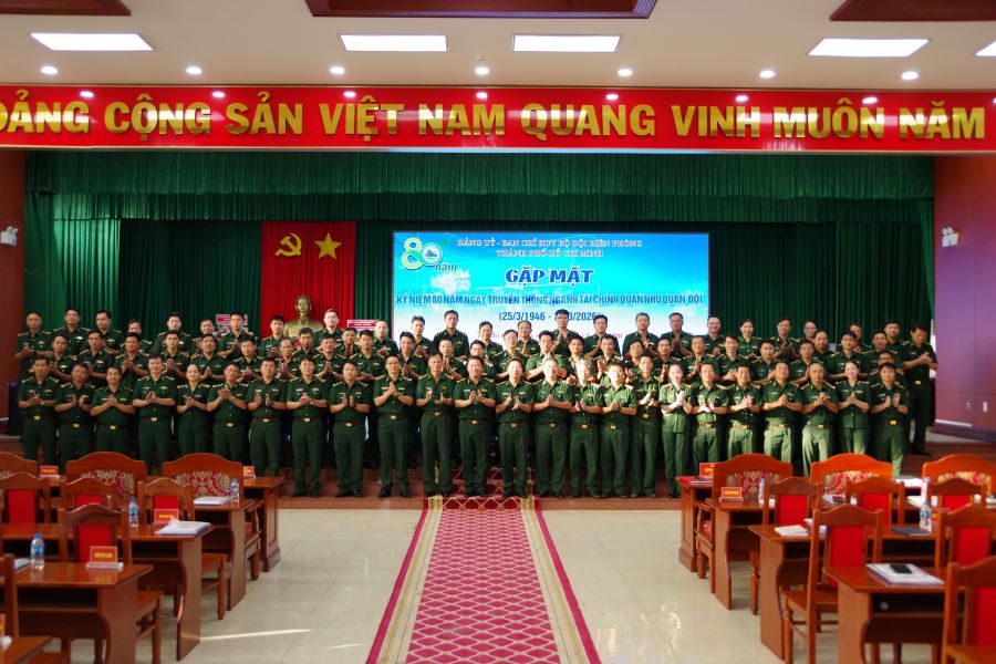 Bộ đội Biên phòng TP.HCM gặp mặt kỷ niệm 80 năm Ngày truyền thống ngành Tài chính, Quân nhu Quân đội Nhân dân Việt Nam