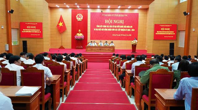 Quảng Trị tổng kết công tác bầu cử, khen thưởng 135 tập thể, cá nhân tiêu biểu