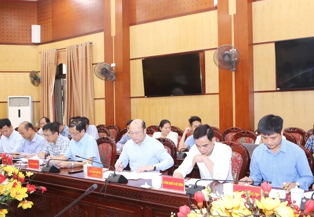 Các đại biểu tỉnh Thanh Hóa tham dự buổi làm việc. Các đại biểu tỉnh Thanh Hóa tham dự buổi làm việc.