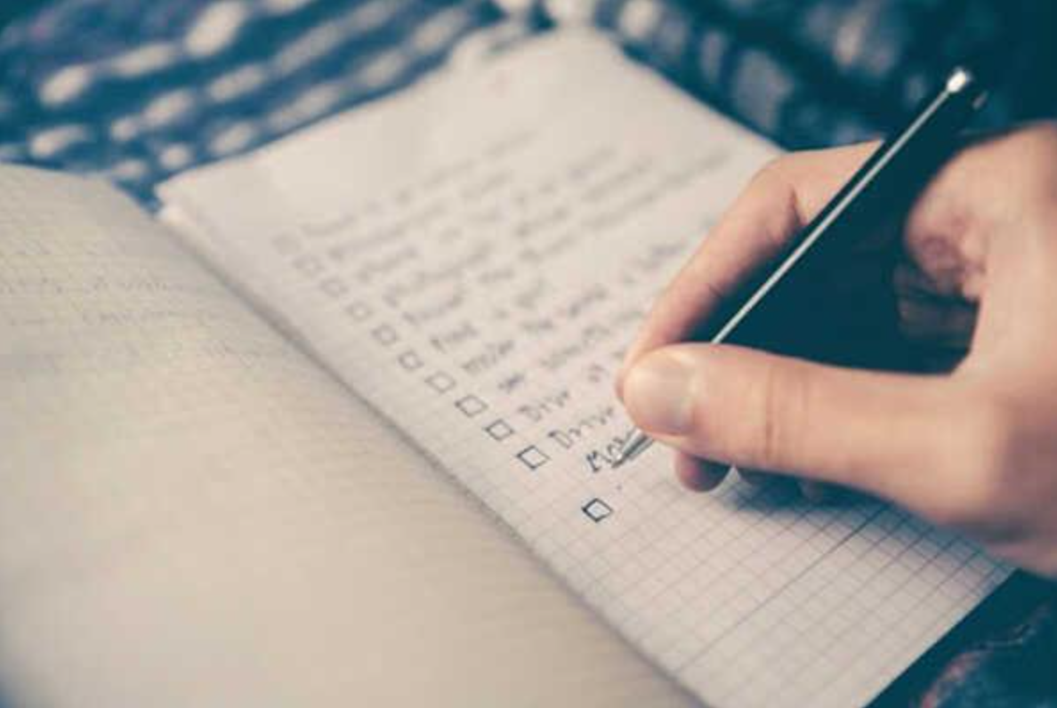 Lập danh s&aacute;ch để r&egrave;n luyện khả năng ghi nhớ của bản th&acirc;n