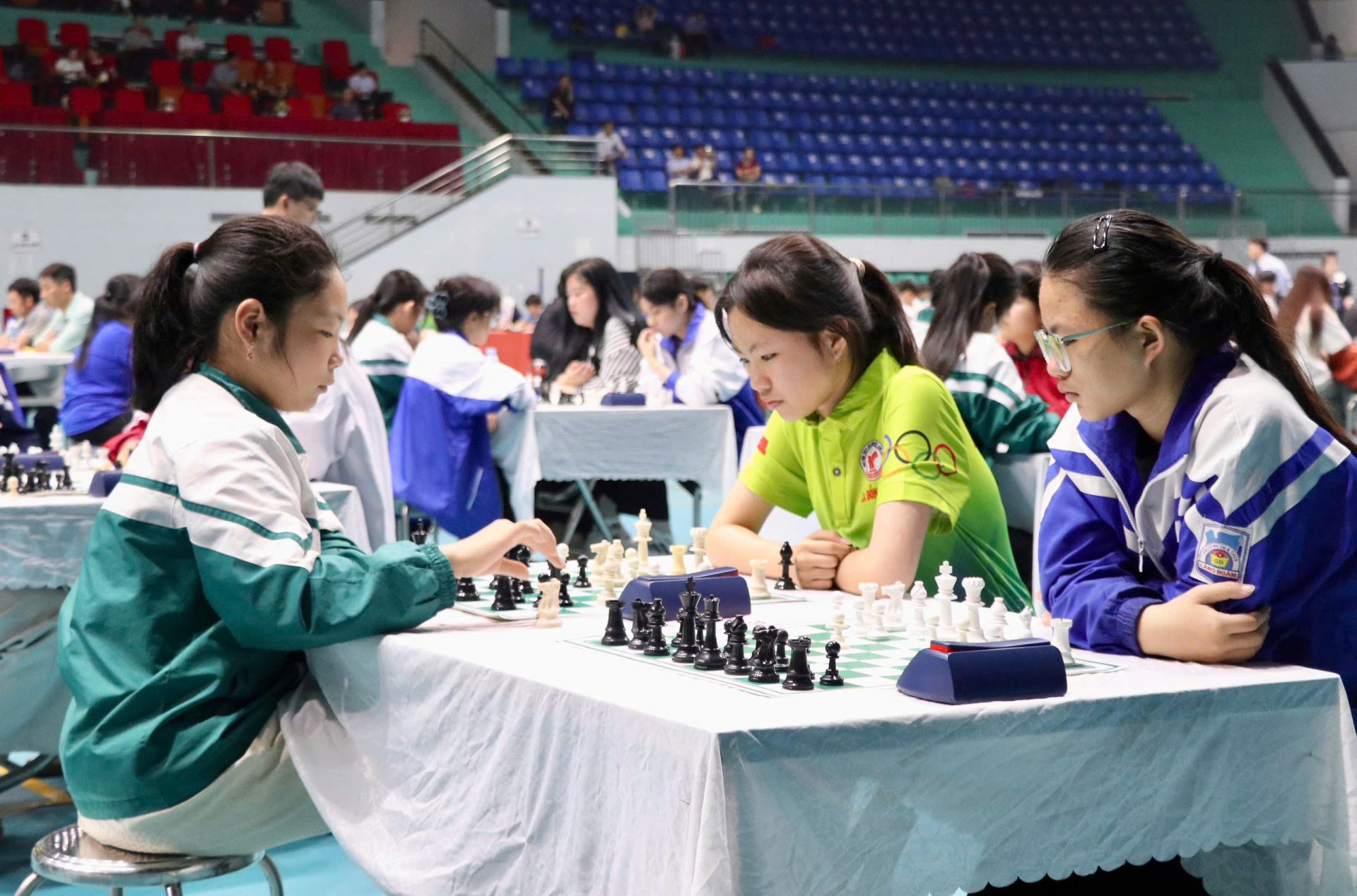 Môn cờ vua thu hút nhiều vận động viên trẻ tham gia tranh tài Môn cờ vua thu hút nhiều vận động viên trẻ tham gia tranh tài